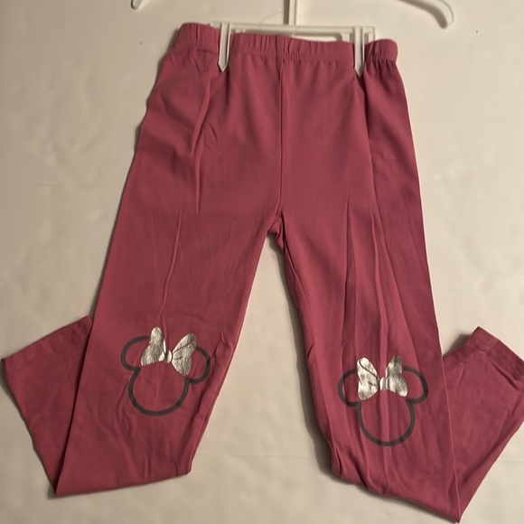 Disney Junior Minnie girl set of hoodie pullover and leggings. Size 6 - Picture 8 of 16